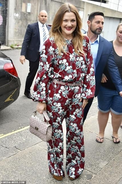 Michael McCann and Drew Barrymore